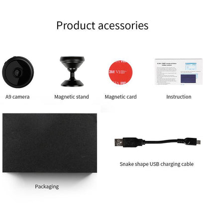 High-Definition Surveillance Camera with Remote Viewing