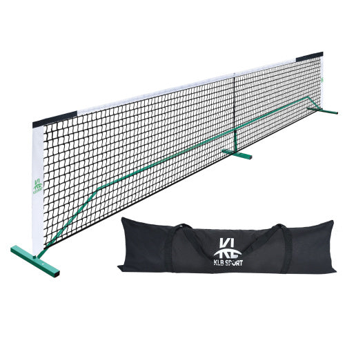 22 FT Portable Pickleball Net with Metal Frame – Easy Setup for Indoor and Outdoor Play, USAPA Regulation Size 8