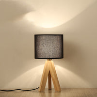 CANVAS - Rustic Wooden Table Lamp