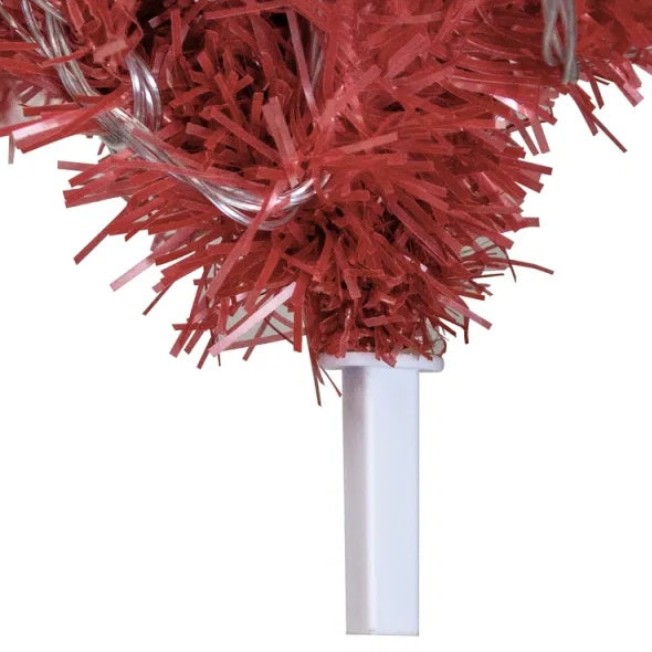 6FT Pre Lit Artificial Christmas Tree with 300 LED Lights