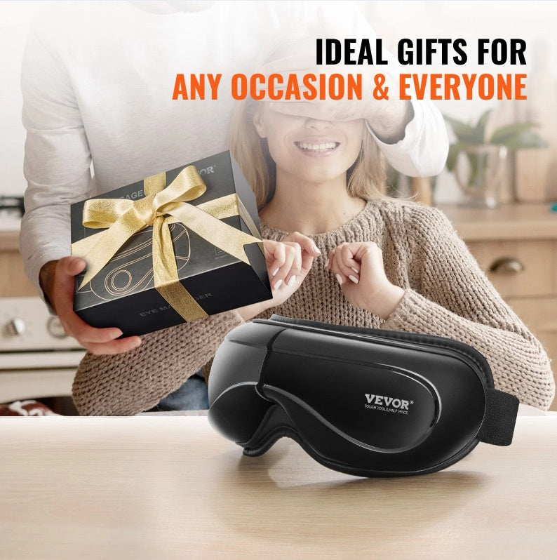 Heated Eye Massager Mask with Bluetooth