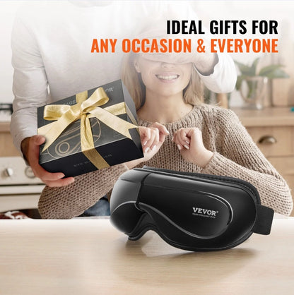 Heated Eye Massager Mask with Bluetooth