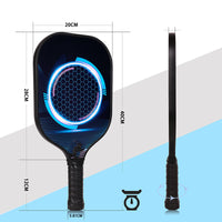 Lightweight Carbon Fiber Pickleball Racket with Comfortable PU Handle – Durable and Enhanced Control 5