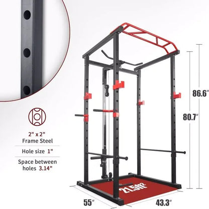 Multi-Functional Power Cage Home Gym