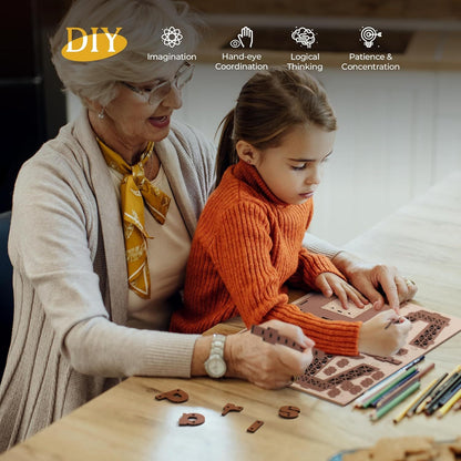 Eiffel Tower 3D Wooden Puzzle