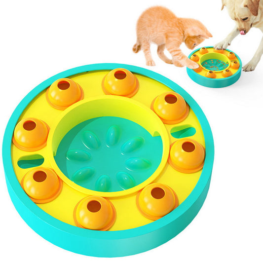 Interactive Dog Puzzle Toy for Slow Feeding – IQ-Boosting Food Dispenser with Non-Slip Base 1