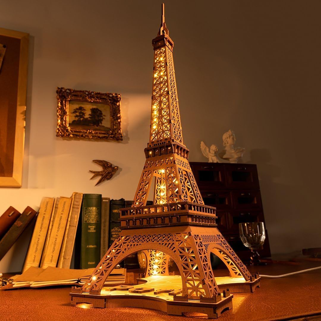 Eiffel Tower 3D Wooden Puzzle
