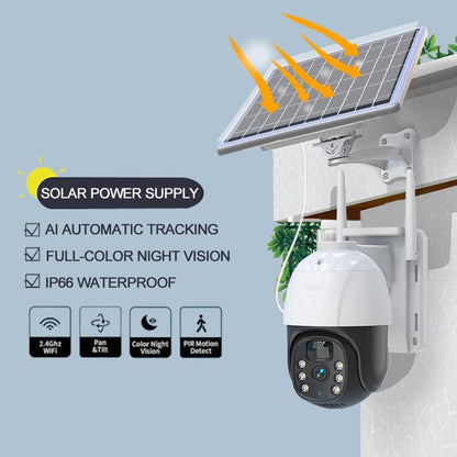 Solar-Powered Surveillance Camera