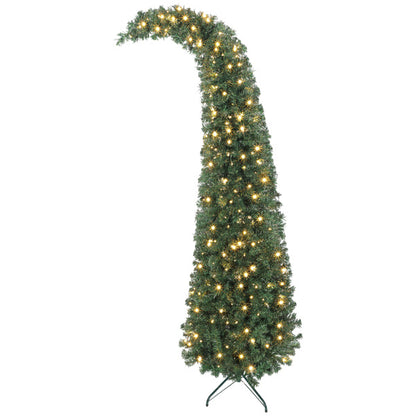 Slim 6ft Christmas Tree with 200 Warm White LEDs