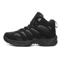 High-Top Hiking Boots for Men – Durable Weather-Resistant Outdoor Walking Boots in Black, Gray, Sand 8