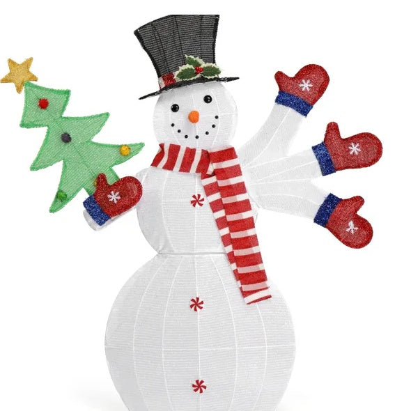 Lighted Snowman Decoration for Christmas
