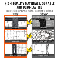 Portable 22FT Pickleball Net Set with Carrying Bag, Paddles & Balls – Weather Resistant, Best Portable Pickleball Net for Outdoor Fun 4