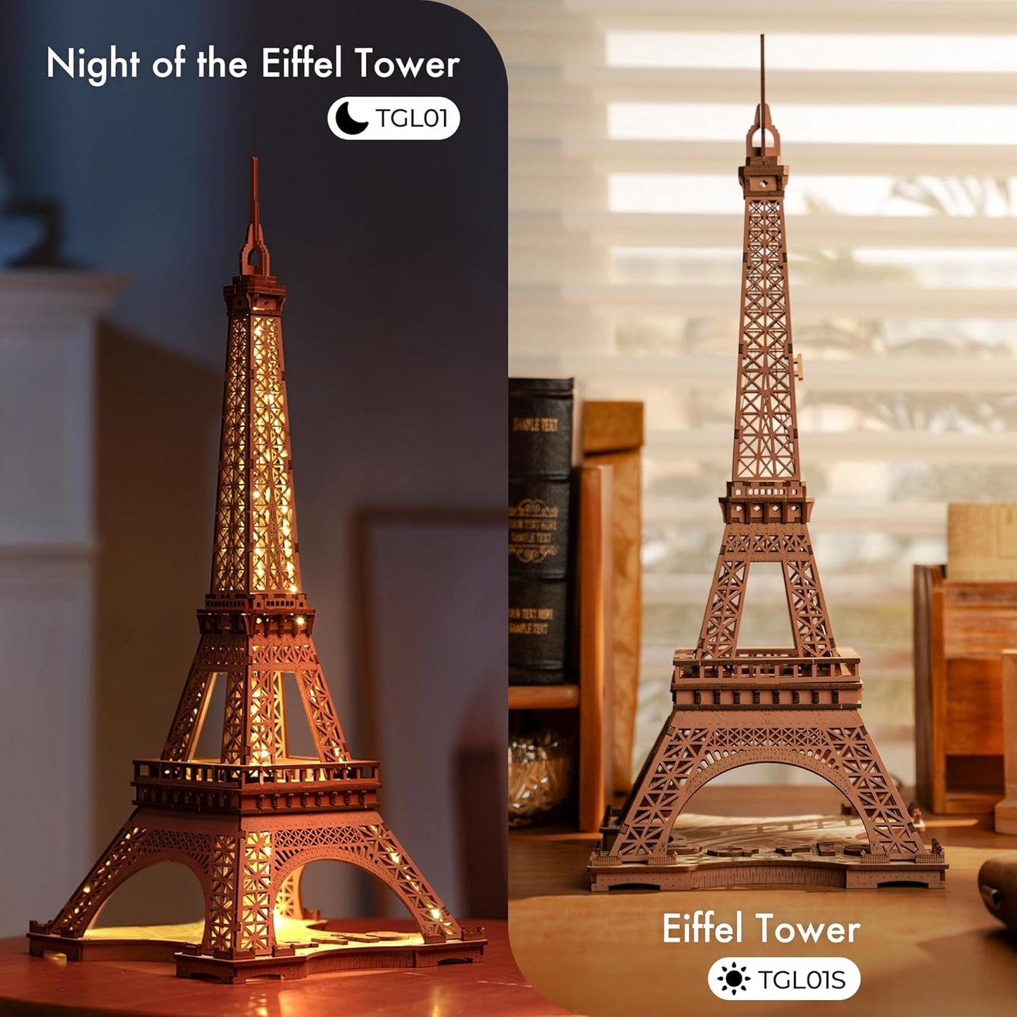 Eiffel Tower 3D Wooden Puzzle