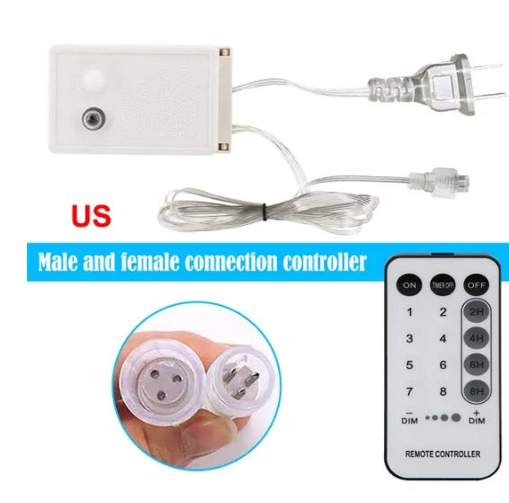 LED Icicle Curtain Party Lights