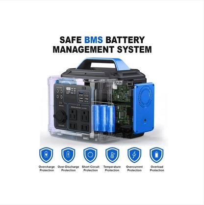 Portable 296Wh Lithium Battery Generator