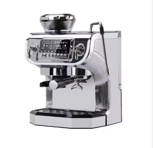 Semi-Automatic Espresso Coffee Machine with Steam Wand
