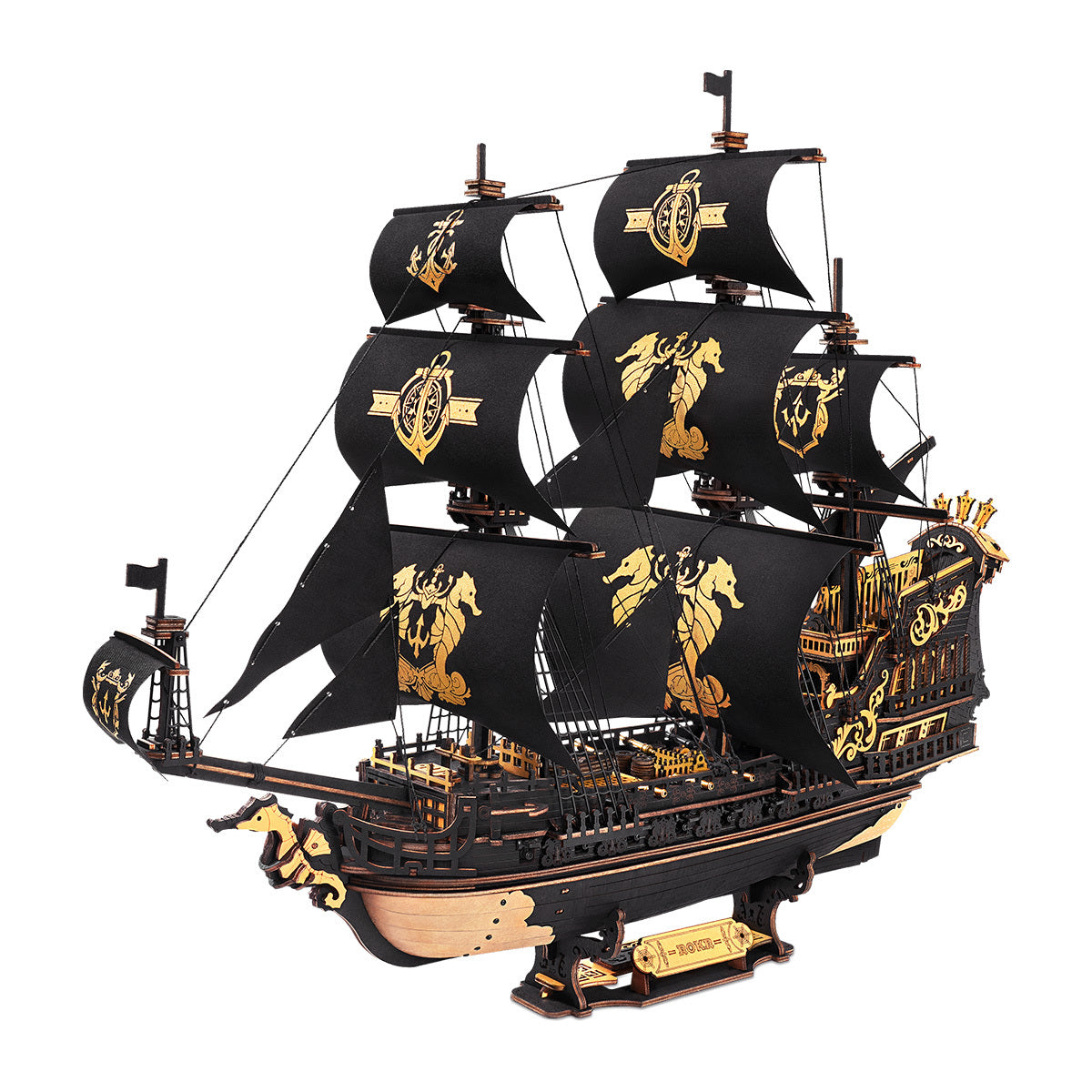 3D Wooden Ship Model Kit