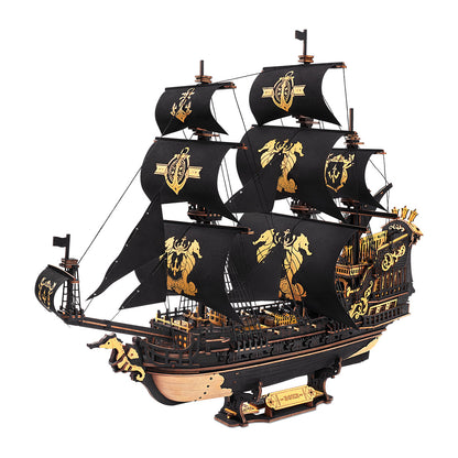 3D Wooden Ship Model Kit