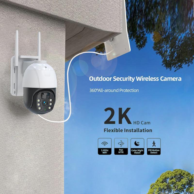 Solar-Powered Surveillance Camera