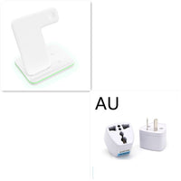 3-in-1 Wireless Charger Station for Phone, Watch, and Headset – Fast Charging Pad 15