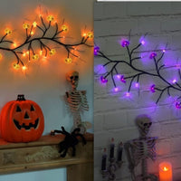 Halloween LED Willow Vine String Lights