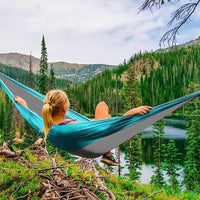 Double Person Hanging Chair – Anti-Rollover Polyester Camping Bed for Dormitory Use 1