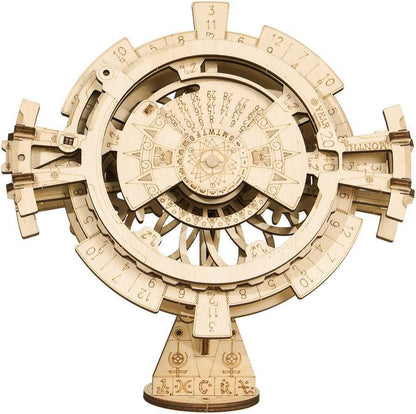 DIY 3D Wooden Puzzle Perpetual Calendar Kit