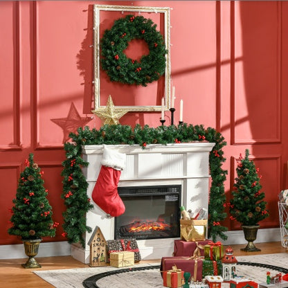 Pre-Lit Christmas 4-Piece Set