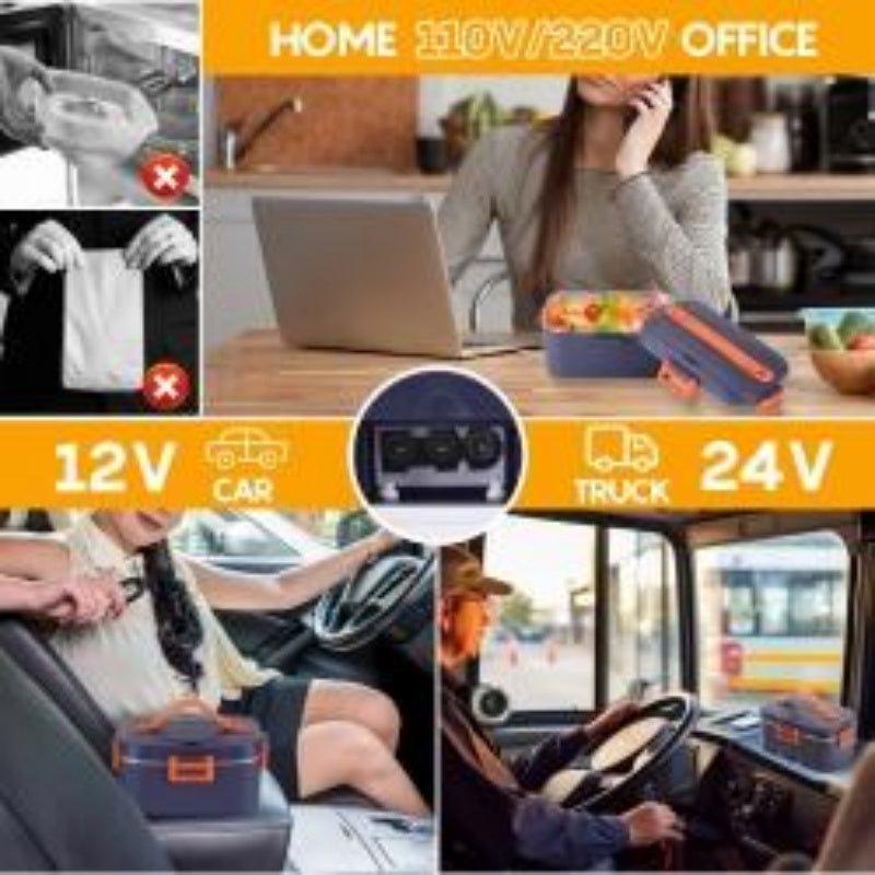 Portable Electric Lunch Box Kit