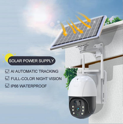 Solar-Powered Surveillance Camera