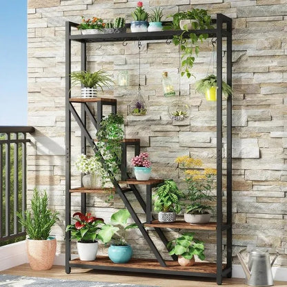 7-Tier Metal Plant Stand
