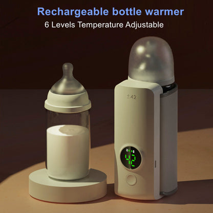 Portable Rechargeable Baby Bottle Warmer USB + FREE Gift