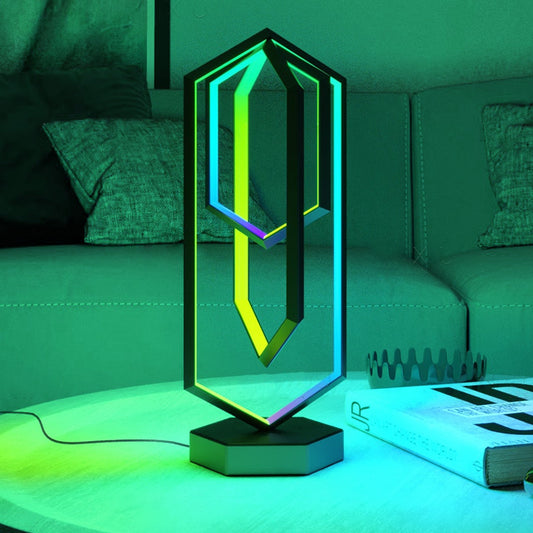 EMERALD - Minimalist Polygon RGB Mood Light