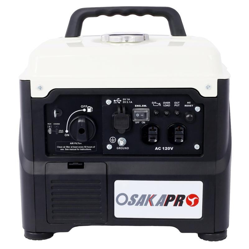 Portable 1200W Inverter Generator with Eco-Mode