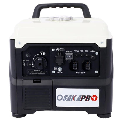 Portable 1200W Inverter Generator with Eco-Mode