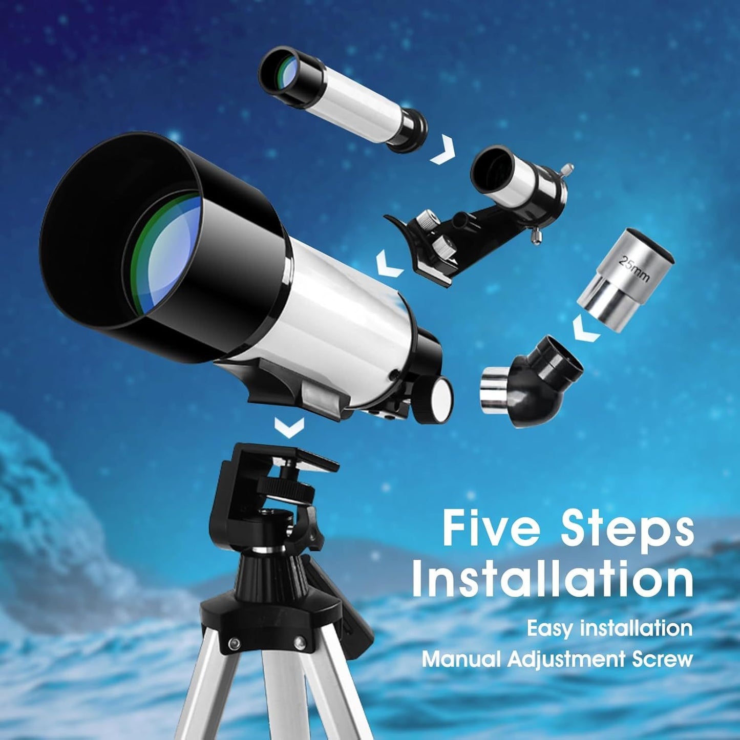 Astronomical Refracting Telescope