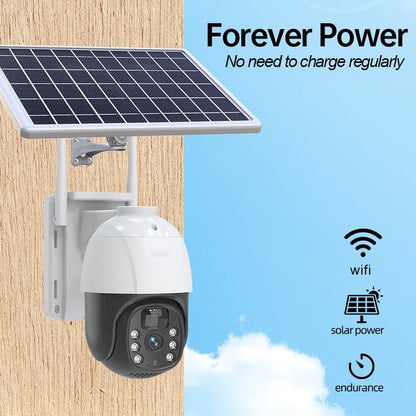 Solar-Powered Surveillance Camera