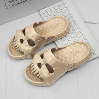 Personalized Skull Design Flip-Flops – Comfortable Indoor and Outdoor Slippers for Men 10